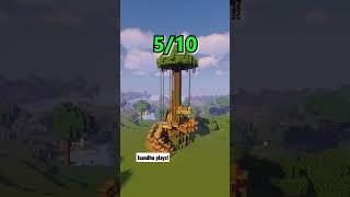 Rate from 1-10 |minecraft build |Sandhu playz