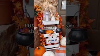 Delivery driver thank you cart . #organization #halloween #home #halloween2024 #snacks #snack