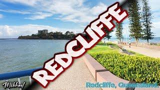 Redcliffe Beach Front Shops Day Walk in Stunning 4K! #travelaustralia