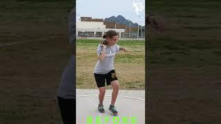 Shot Put Technique Tips - Aretethrowsnation #shorts