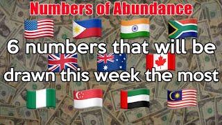 6 NUMBERS THAT ARE COMING THE MOST THIS WEEK SEPTEMBER 9 2024