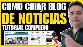 Como Criar um Blog de Notícias no Wordpress [Tutorial Completo] com Tema Gratuito News Portal