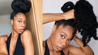 GRWM | MY EVERYDAY MAKEUP AND NATURAL HAIR ROUTINE