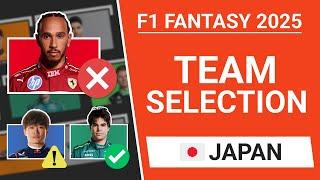 F1 Fantasy: Best Lineups for the Japanese GP 2025 | The Fantasy Formula