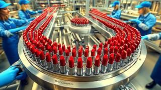 How Lipstick is Made? Automated Process of Making Lipstick in a High-Tech Factory