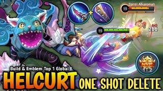 Helcurt New OP Build 100% ONE SHOT DELETE - Build Top 1 Global Helcurt