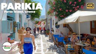 Parikia Walking Tour - Paros Island, Greece - 4K with Captions