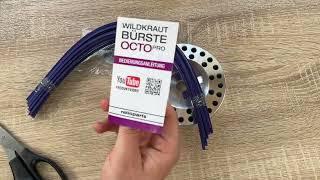 Ratioparts Weed Brush OCTO PRO for brushcutters with blade mounting Unboxing and instructions