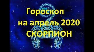 Гороскоп  на апрель 2020 Скорпион женщинам и мужчинам