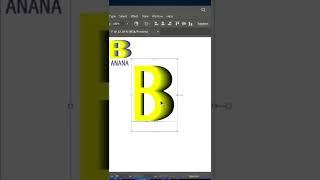 Banana name logo design in illustrator MuHaMmAd GrApHiCs 8998