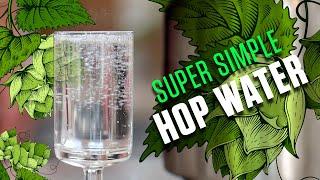 Simple Carbonated Hop Water Recipe - How to Make Hop Water at Home