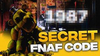 This Secret FNAF Code Unlocks The Scariest Jump Scare