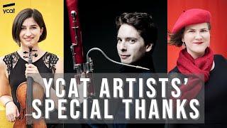 'To Music' - YCAT Artists' special thanks