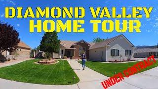 Diamond Valley home on 0.9 acre lot. St George Utah home tour