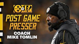 Coach Mike Tomlin Postgame Press Conference (Week 18 vs Bengals) | Pittsburgh Steelers