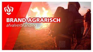 Prio 1: Brand agrarisch - afvalverbranding | Brandweer Haastrecht