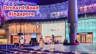 Orchard Road, Singapore must visit shopping area. Night walk.