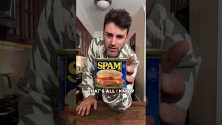 Trying this food and I have absolutely no idea what it is - Spam