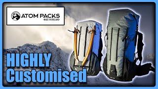 Atom Packs REVIEW | ULTRALIGHT Backpacking | 4 Season / Winter Backpack | Pulse | Mo | Prospector