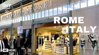 Termini Station - Rome Italy - 4K HDR Walking Tour 60fps