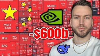 DeepSeek Wipes $600b from NVIDIA - Sell NVDA Stock?