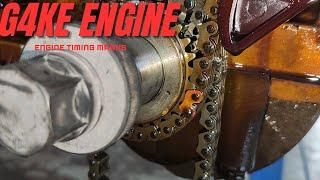 g4ke engine timing marks. kia hyundai.#automobile#kia