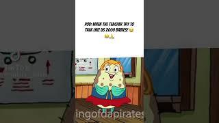 When The Teacher Try To Talk Like Us 2000 Babies!  #teacherspd #funny  #trending #shorts