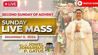 SUNDAY FILIPINO LIVE MASS TODAY II DECEMBER 8, 2024 II FR. JOWEL JOMARSUS GATUS