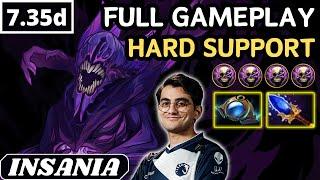 7.35d - Insania BANE Hard Support Gameplay 25 ASSISTS - Dota 2 Full Match Gameplay