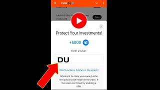 Protect Your Investments! Cats Code | Protect Your Investments! cats video code today