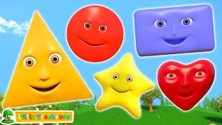 We are Shapes Song - Learning Video & Nursery Rhyme for Kids