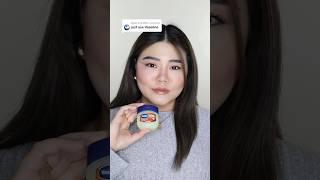 Removing mascara using vaseline?