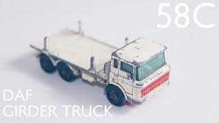 MATCHBOX restoration: No. 58C DAF Girder Truck - DIECASTRESTOS