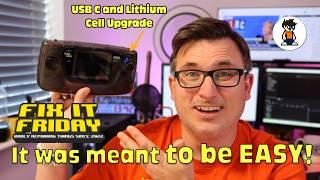 Game Gear - USB C and Lithium Cell Upgrade - It was meant to be EASY! Clean Power Install Guide