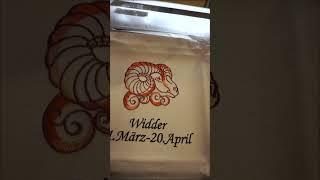  Sternzeichen Widder – kraftvoll gestickt!  #bernina