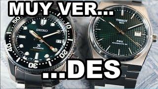 Colección de Dos Relojes Verdes. Mi Yorch Style