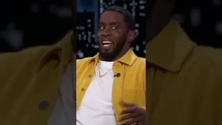 P DIDDY gets uncomfortable when asked about J.Lo , Will Smith and Jada on JIMMY KIMMEL LIVE