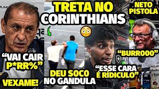 O S0C0 AGRESSlV0 DO TÉCNICO DO CORINTHIANS APÓS SAIR NA MÃ0 E CRITICAR JOGADOR E NET0 FICOU P*T0