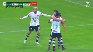 Gol de Alejandro Zendejas | Cruz Azul 1-2 América | Liga BBVA MX - Clausura 2023 - Jornada 15