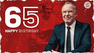 Top-class as a striker and executive - 65 years of Karl-Heinz Rummenigge