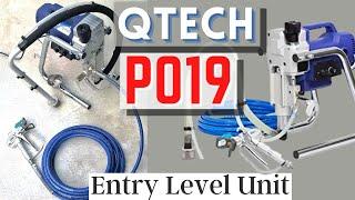 Qtech P019 Airless Paint Sprayer - Entry Level Q Tech PO19