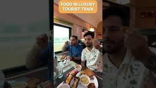 Bharat Gaurav tourist train restaurant’ Car interrior