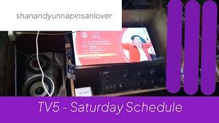 TV5 - [SNIPPET] Saturday Evening Schedule [13-JUL-2024]