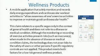 General Wellness Policy for Low Risk Devices