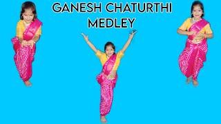 Ganesh Chaturthi Medley - Semi Classical Dance By MANIKA AGARWAL
