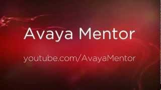 Avaya Mentor Overview