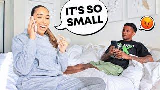 Saying “It’s Small” In Front Of My Fiancé To See His Reaction!