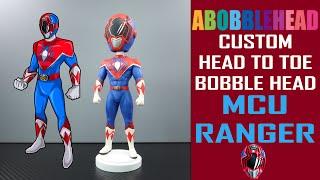 MCU Ranger Customer Bobble Head MCUcollector24 Spider Man Power Ranger