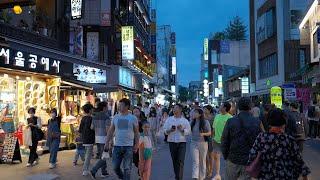 A tourist attraction for foreigners! Insadong Weekend Landscape Walking Tour 4K