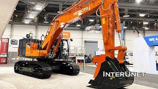 New 7-Series Hitachi ZX490LC Large Construction Hydraulic Excavator